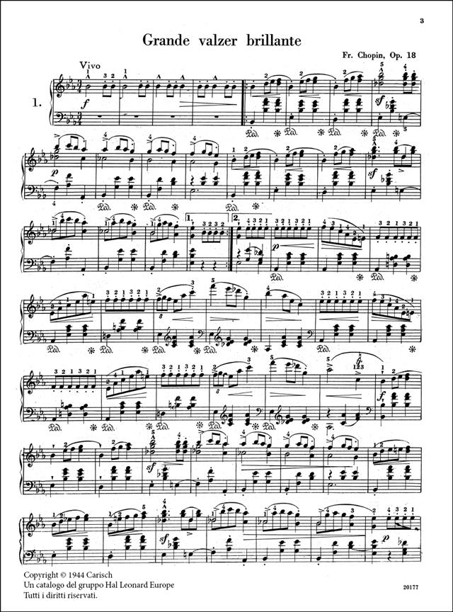15 Valzer, per Pianoforte - pro klavír