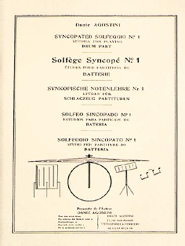 Solfège syncopé - Volume 1 - bicí souprava