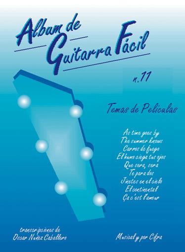Album De Guitarra Facil No 11 Temas De Peliculas - na kytaru