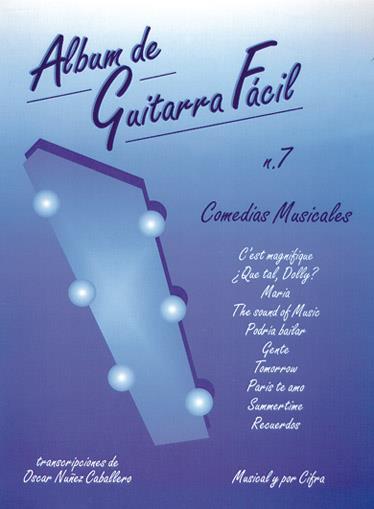 Album De Guitarra Facil No 07 Comedias Musicales - na kytaru