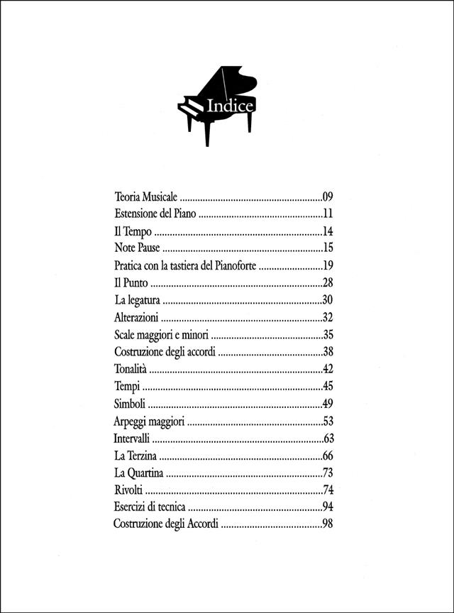 Pianista Autodidatta, in 22 Lezioni - pro klavír