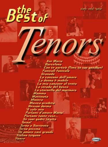 The Best Of Tenors - pro klavír, zpěv, akordy pro kytaru