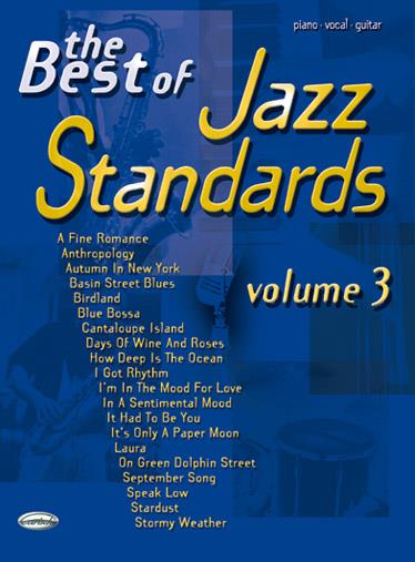 The Best of Jazz Standards Vol. 3 - pro klavír, zpěv, akordy pro kytaru
