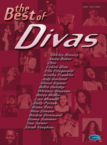 The Best Of Divas - pro klavír, zpěv, akordy pro kytaru