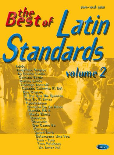 The Best of Latin Standards 2 - pro klavír, zpěv, akordy pro kytaru