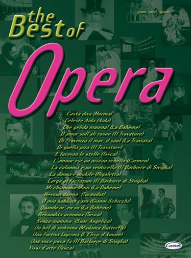 The Best of Opera - pro klavír, zpěv, akordy pro kytaru