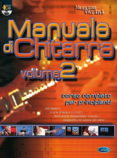 Manuale Di Chitarra Volume 2 + Dvd - na kytaru