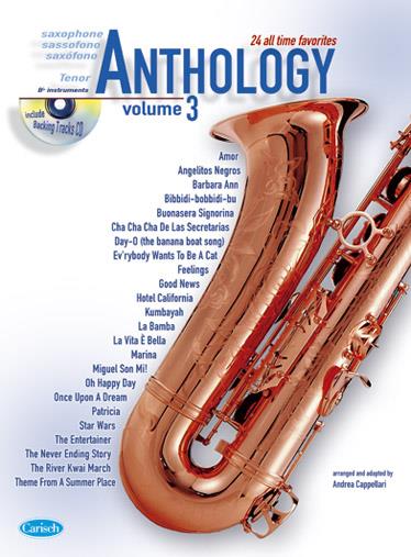 Anthology Tenor Saxophone Vol. 3 - tenor saxofon