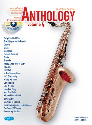 Anthology Tenor Saxophone Vol. 4 - tenor saxofon