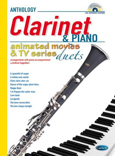 Animated Movies and TV Duets for Clarinet & Piano - klarinet a klavír
