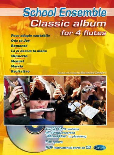 Classic Album for 4 Flutes - pro čtyři příčné flétny