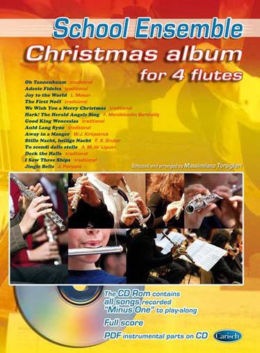 Christmas Album for 4 Flutes - pro čtyři příčné flétny