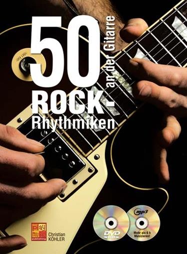 50 Rock Rhythmiken Gitarre Gtr Bk/Cd