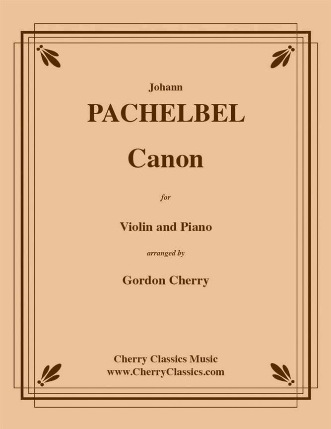 Canon for Violin and Piano - housle a klavír