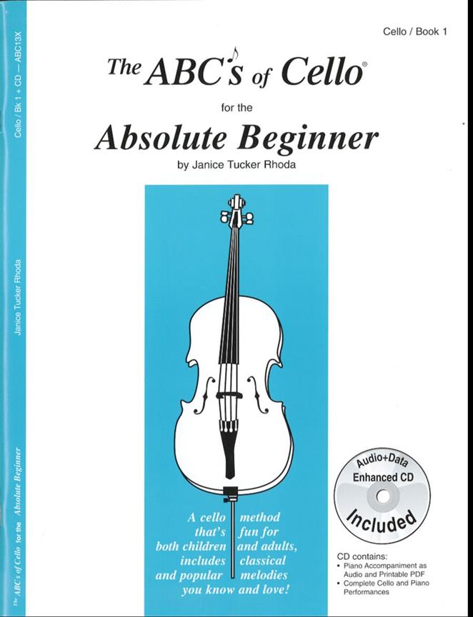 Abc Of Cello 1 Absolute Beginner - pro violoncello