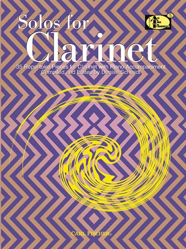 Solos for Clarinet - noty pro klarinet a klavír