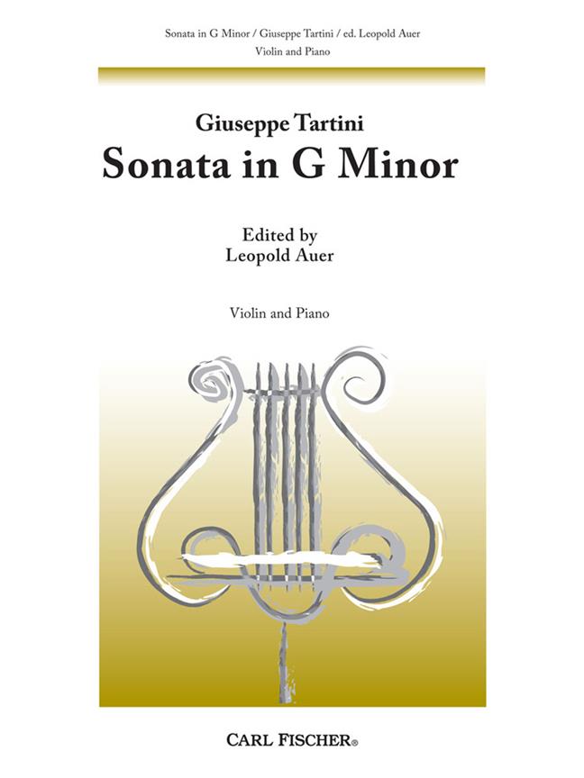 Sonata In G Minor - housle a klavír