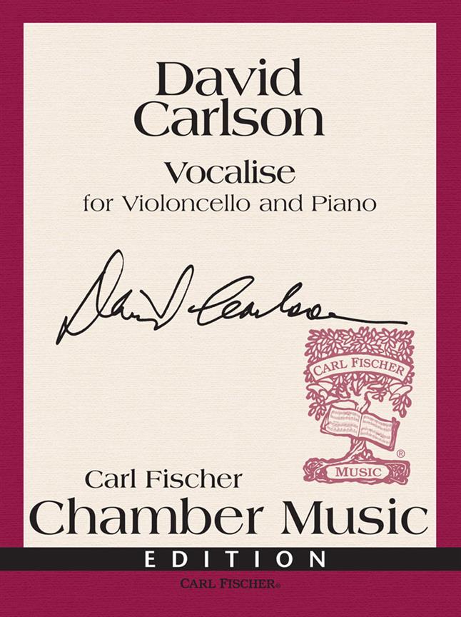 Vocalise - For Violincello and Piano - violoncello a klavír