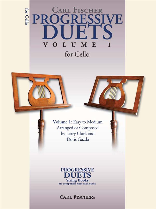 Progressive Duets - Volume I - for Cello - Volume 1: Easy to Medium - pro dvě violoncella