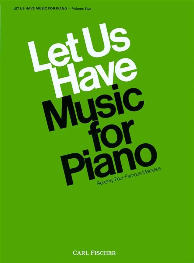 Let Us Have Music For Piano 2 - noty a sklaby pro klavír
