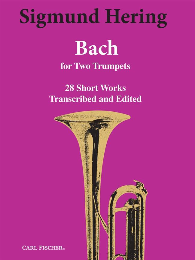 Bach for Two Trumpets - noty pro dvě trumpety