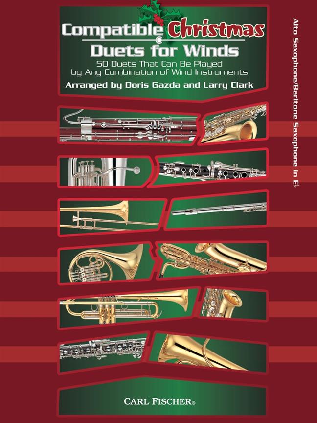 Compatible Christmas Duets for Winds noty pro altový saxofon