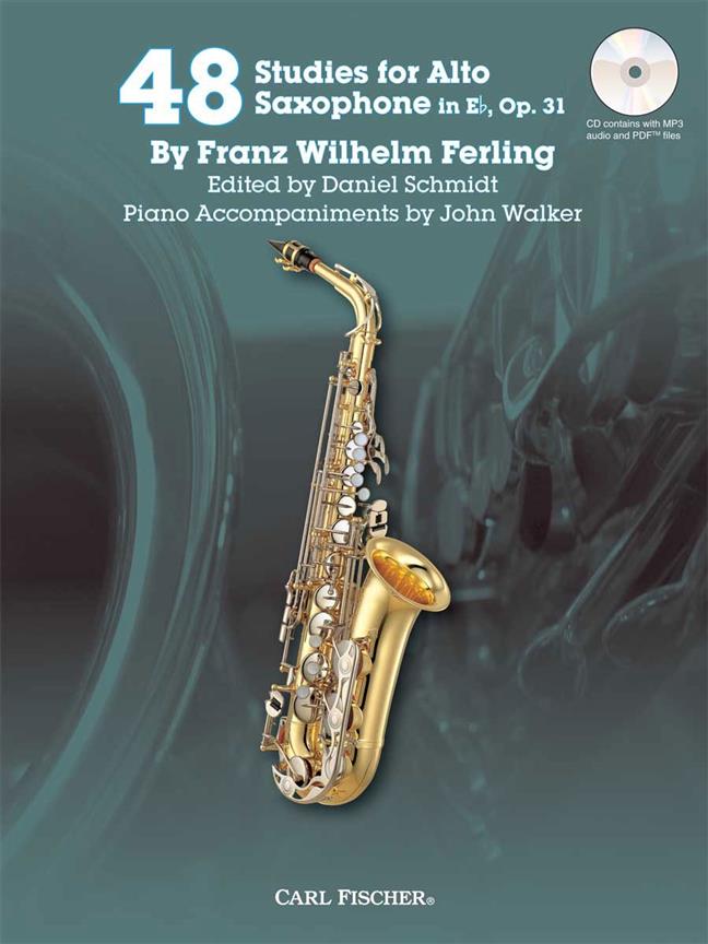 48 Studies for The Alto Saxophone In Eb, Op. 31 - pro altový saxofon