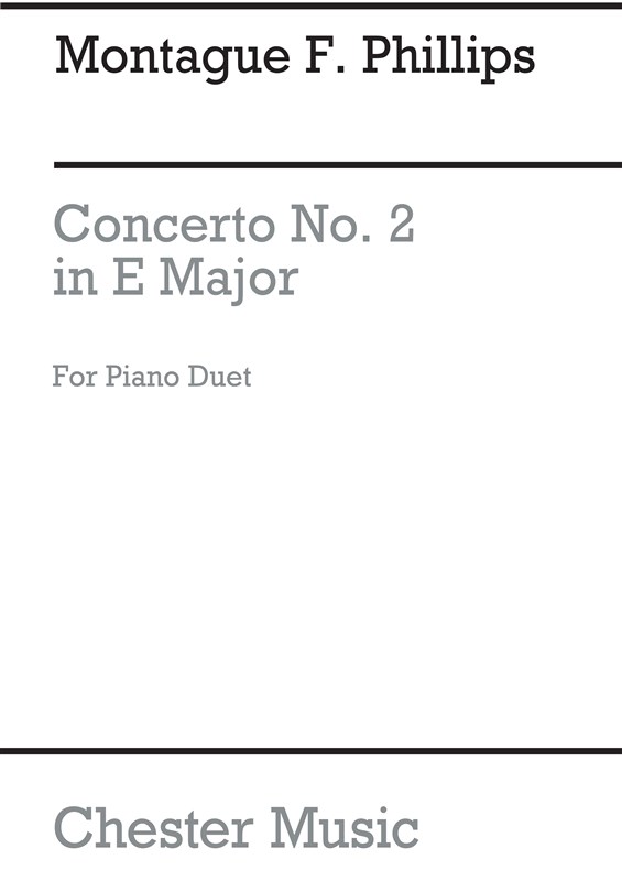 Montague Phillips: Concerto No.2 (Piano Duet)