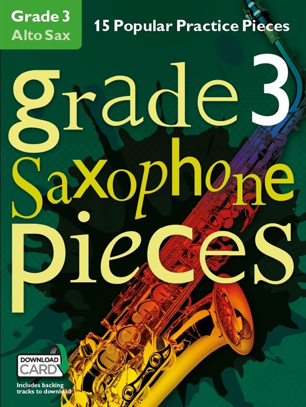Grade 3 Alto Saxophone Pieces (Book/Audio Download)