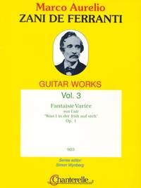 Guitar Works 03 Fantasie Variee - pro kytaru