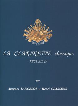 La Clarinette classique  Recueil D - klarinet a klavír