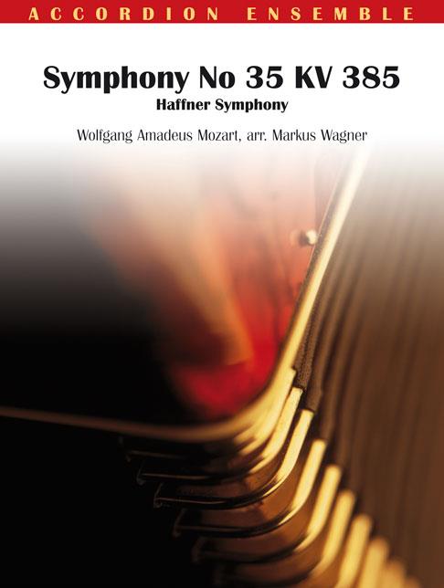 Symphony No 35 KV 385 - Haffner Symphony - noty pro akordeonový orchestr