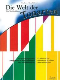 Die Welt der Tonarten - Eine Sammlung leichter Klavierstücke in 24 verschiedenen Dur- und Molltonarten - noty pro klavír