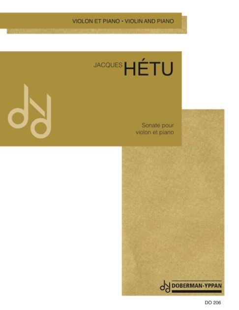 Sonate for violin and piano, op. 58 - housle a klavír