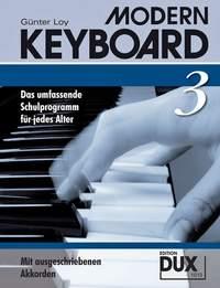 Modern Keyboard 3 - Schule für Keyboard mit ausgeschriebenen Akkorden