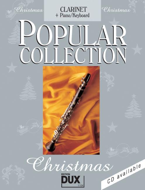 Popular Collection Christmas - Klarinette + Klavier oder Keyboard - klarinet a klavír