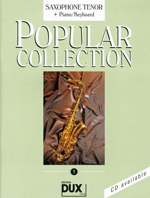 Popular Collection 01 - Tenorsaxophon + Klavier oder Keyboard - tenor saxofon a klavír