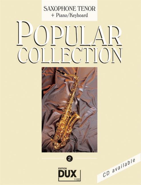 Popular Collection 02 - Tenorsaxophon + Klavier oder Keyboard - tenor saxofon a klavír
