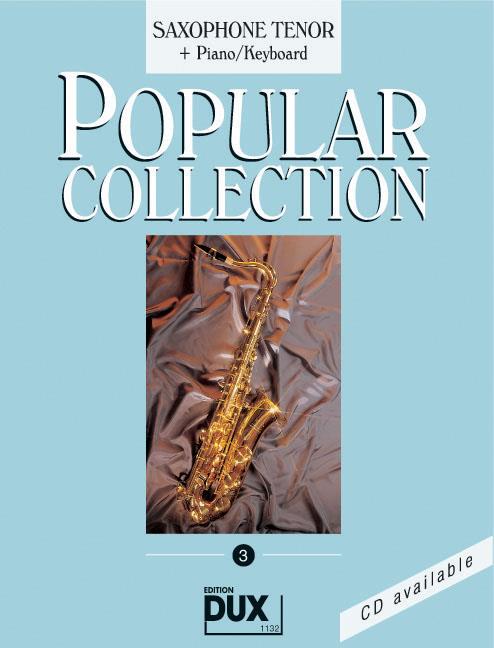 Popular Collection 03 - Tenorsaxophon + Klavier oder Keyboard - tenor saxofon a klavír