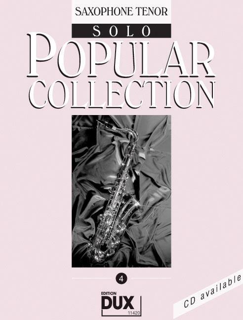 Popular Collection 04 - Tenorsaxophon solo - pro tenor saxofon