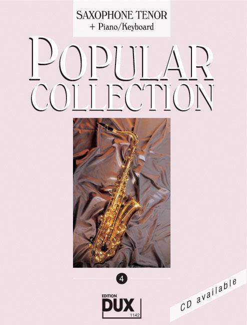 Popular Collection 04 - Tenorsaxophon + Klavier oder Keyboard - tenor saxofon a klavír