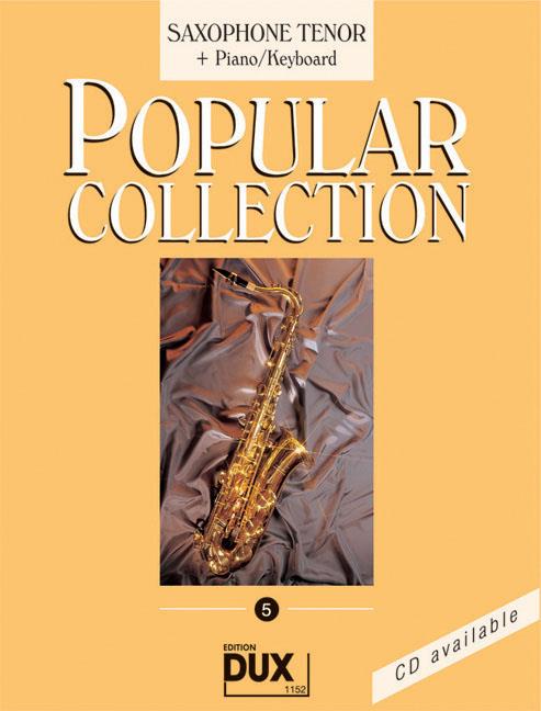 Popular Collection 05 - Tenorsaxophon + Klavier oder Keyboard - tenor saxofon a klavír