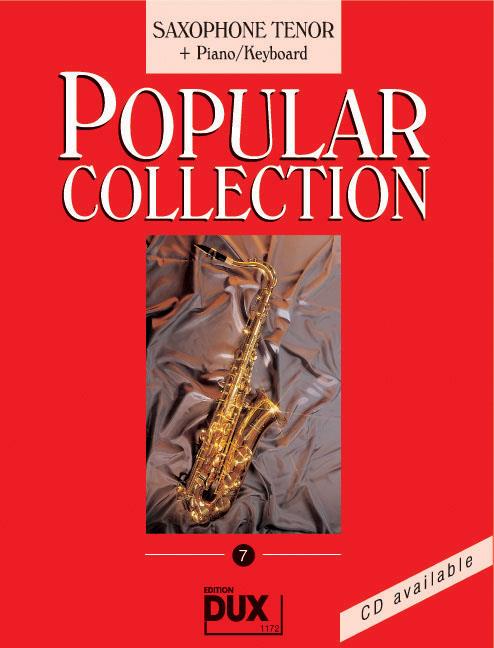 Popular Collection 07 - Tenorsaxophon + Klavier oder Keyboard - tenor saxofon a klavír