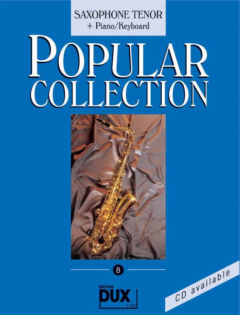 Popular Collection 08 - Tenorsaxophon + Klavier oder Keyboard - tenor saxofon a klavír