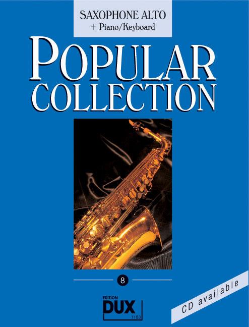 Popular Collection 08 - Altsaxophon + Klavier oder Keyboard - alto saxofón a klavír