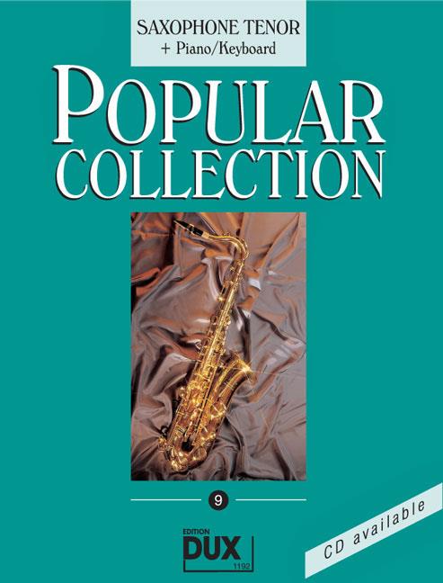 Popular Collection 09 - Tenorsaxophon + Klavier oder Keyboard - tenor saxofon a klavír