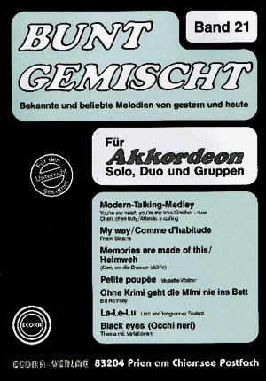 Bunt Gemischt 21  - pro akordeon