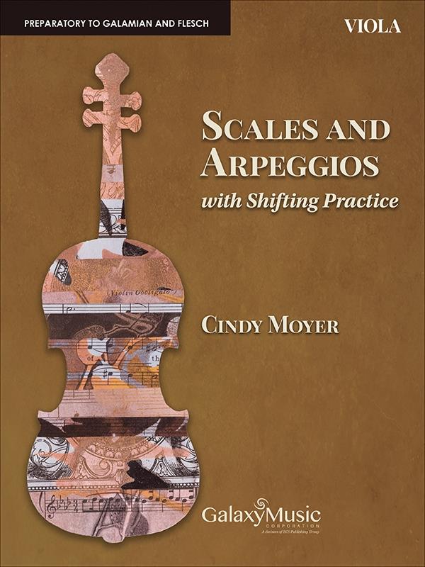 Scales and Arpeggios with Shifting Practice: Viola - noty na violu