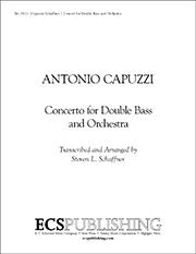 Concerto in F for Double Bass and Orchestra