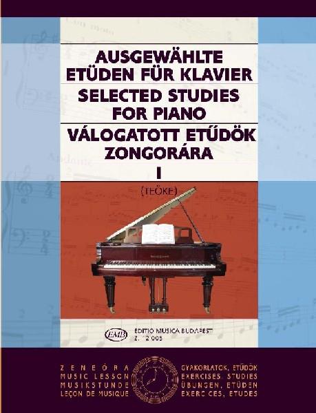 Ausgewählte Etüden I für Klavier - für Klavier - cvičení pro klavír